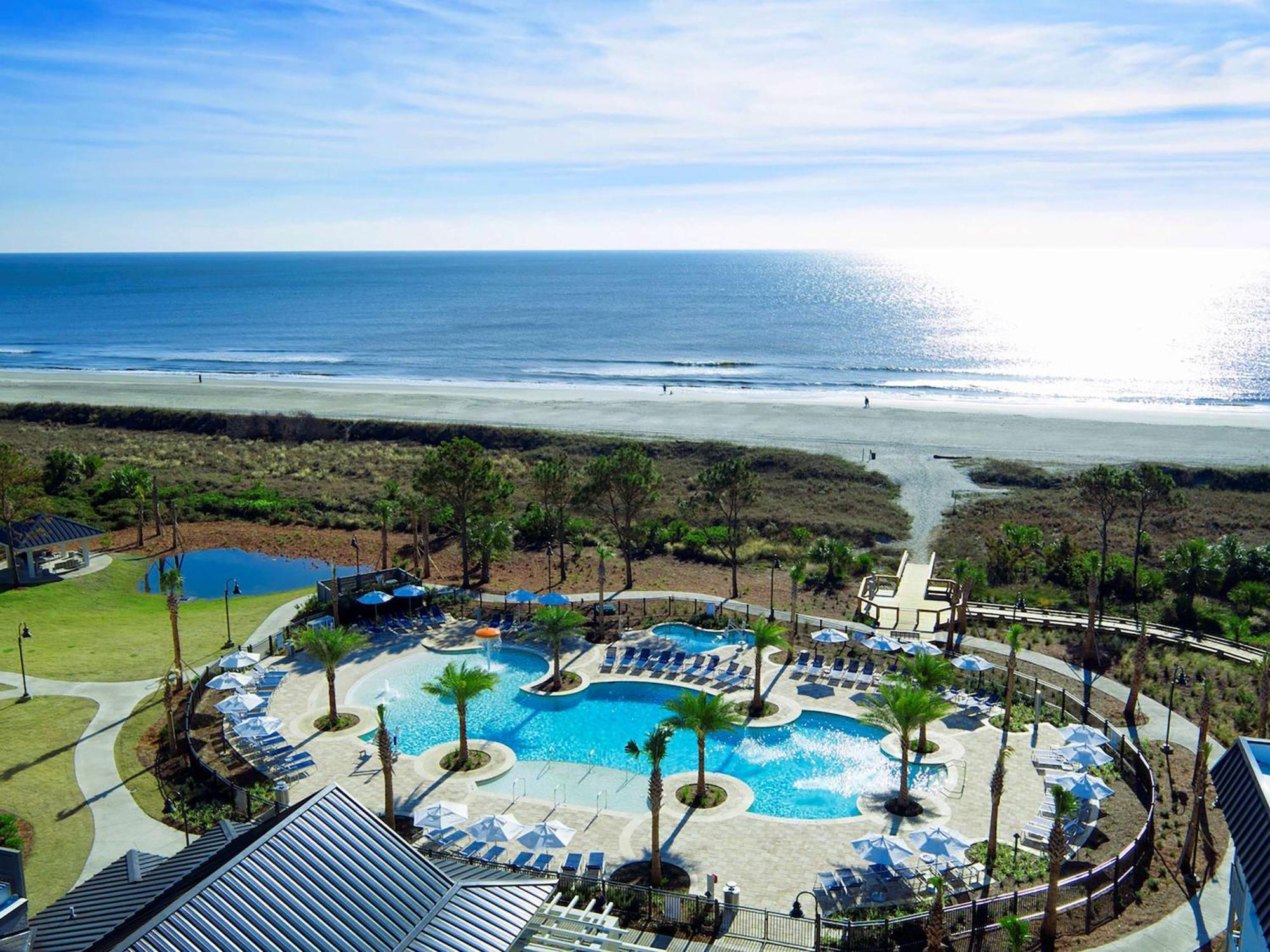 Hilton Grand Vacations Club Ocean Oak Resort Hilton Head Hilton Head Island Exteriér fotografie