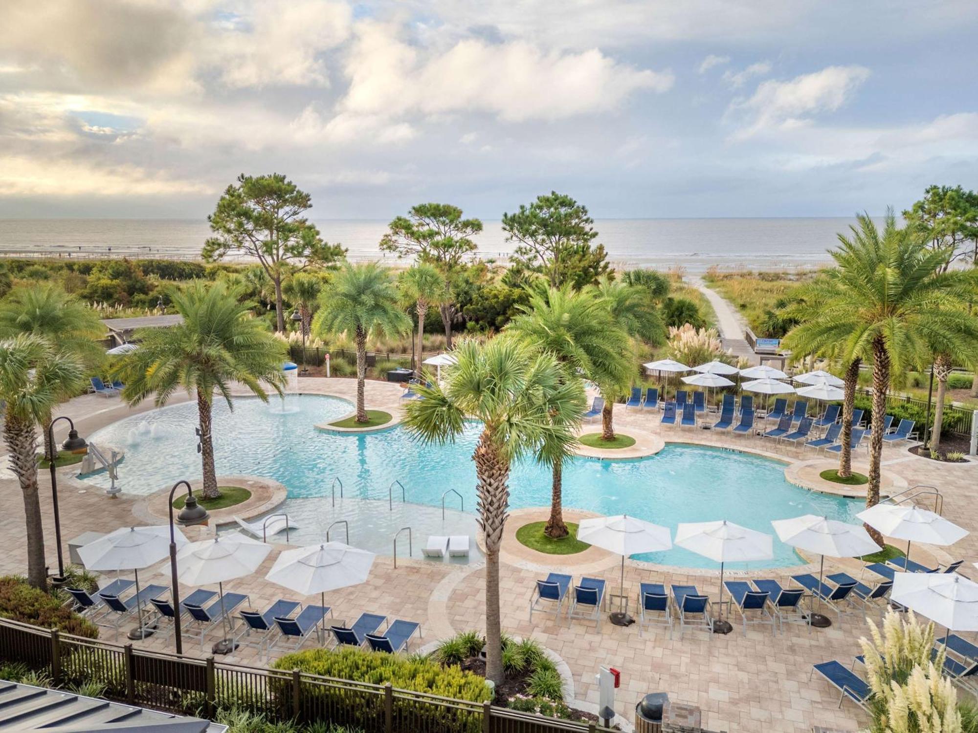 Hilton Grand Vacations Club Ocean Oak Resort Hilton Head Hilton Head Island Exteriér fotografie