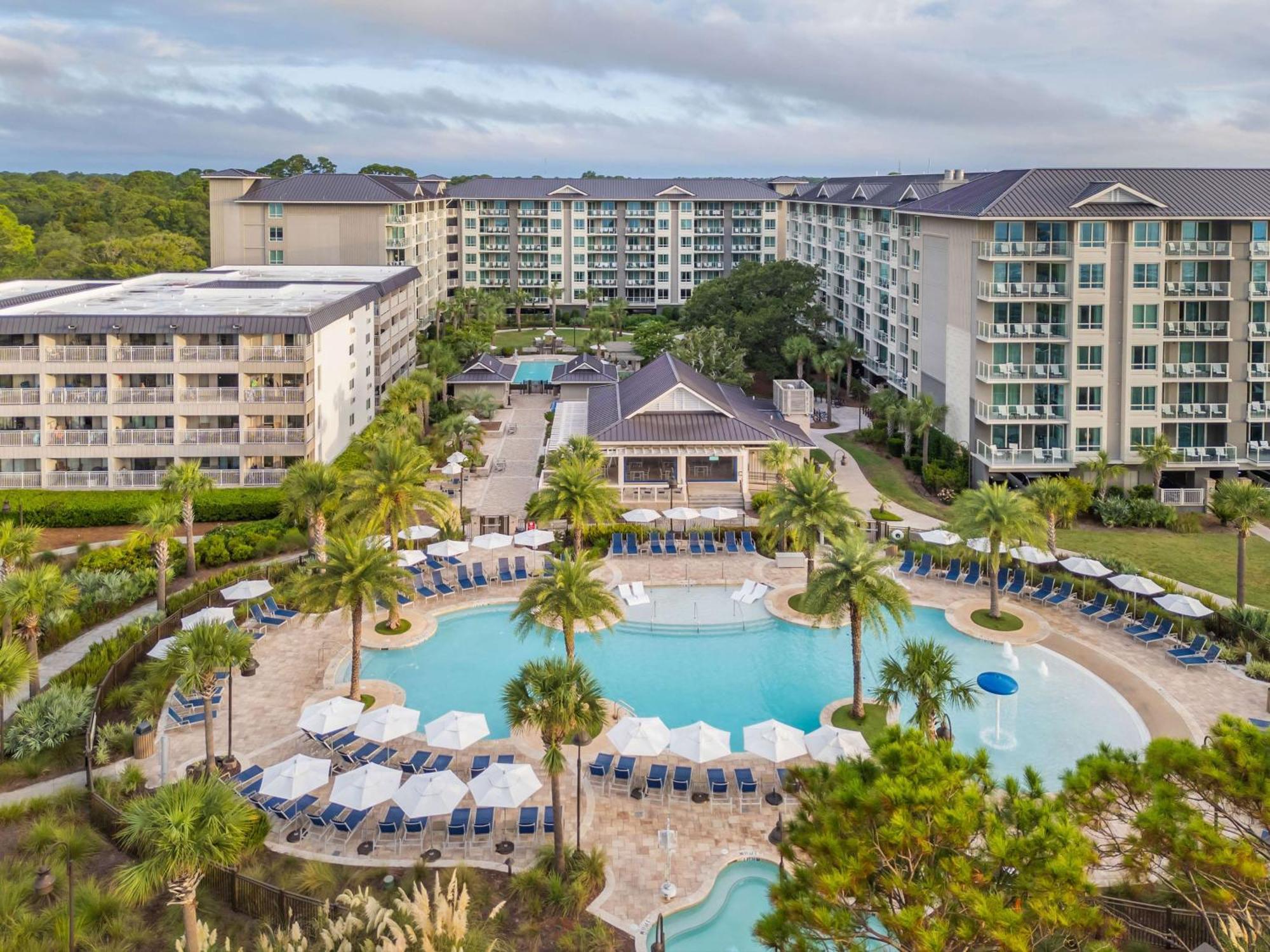 Hilton Grand Vacations Club Ocean Oak Resort Hilton Head Hilton Head Island Exteriér fotografie